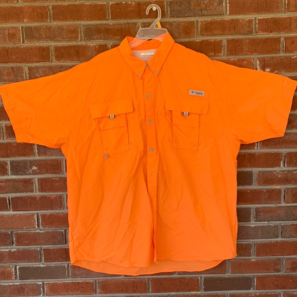 Columbia PFG short sleeve shirt- size XL